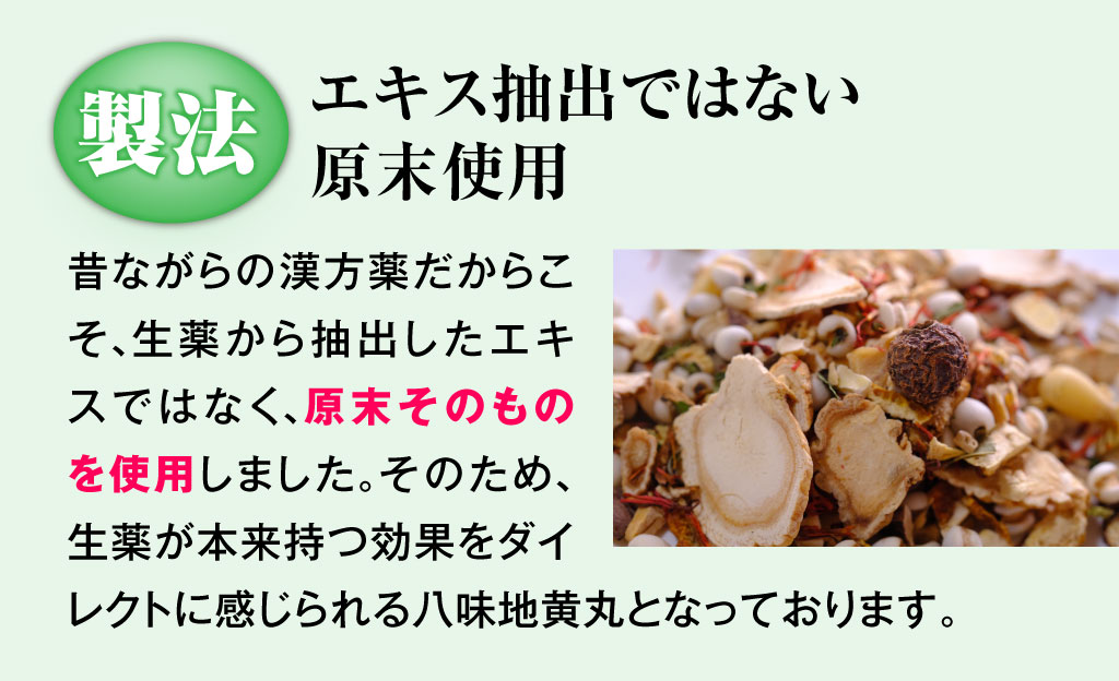 八味地黄丸説明